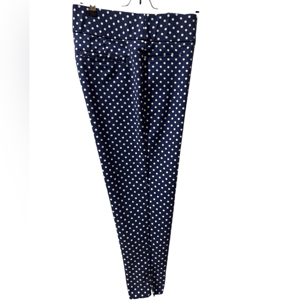 Marilyn Monroe Navy and White Polka Dot Pants